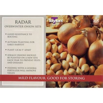 Radar Organic Onion Sets